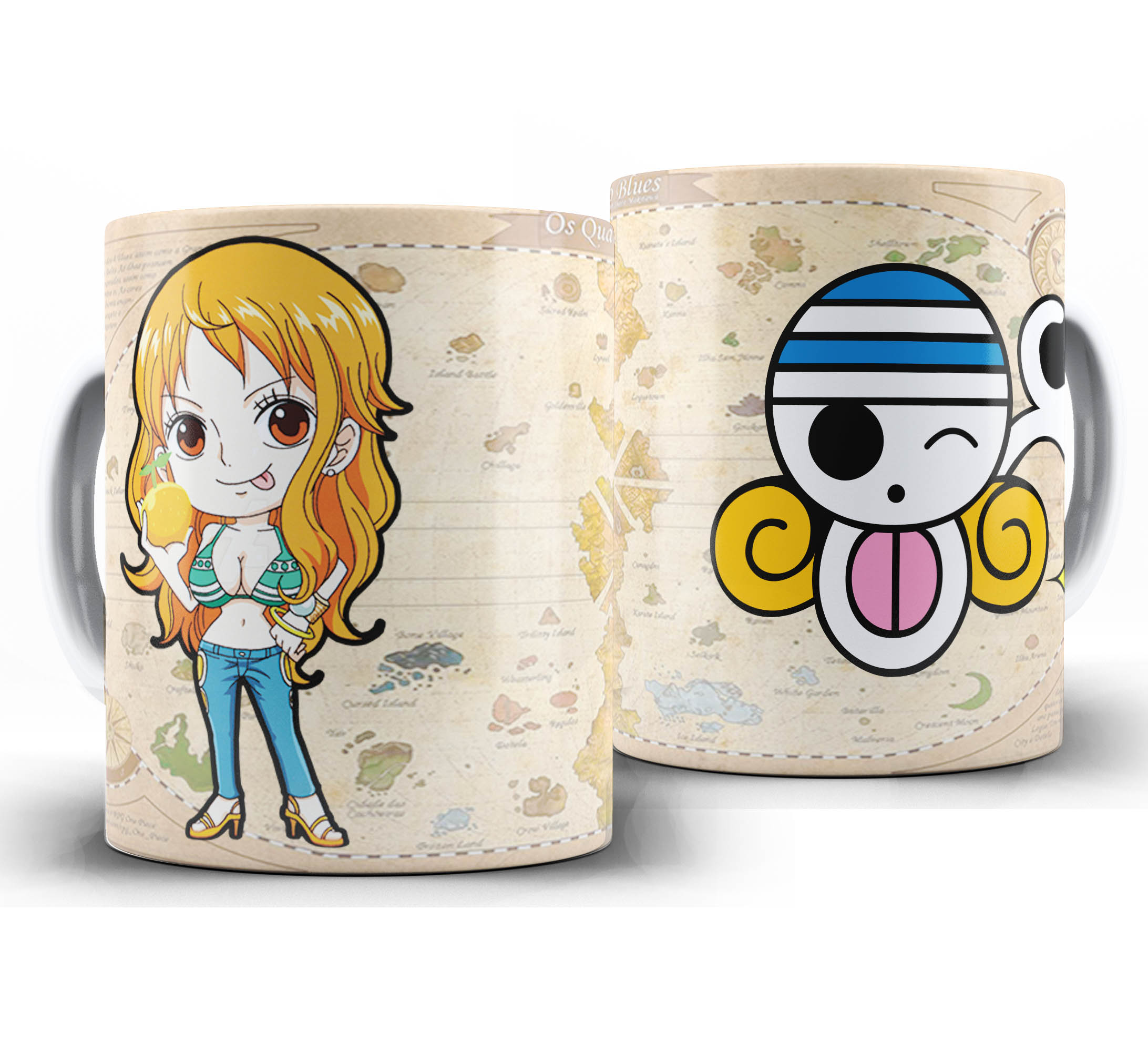 Caneca Anime - One Piece Chibi - Nami